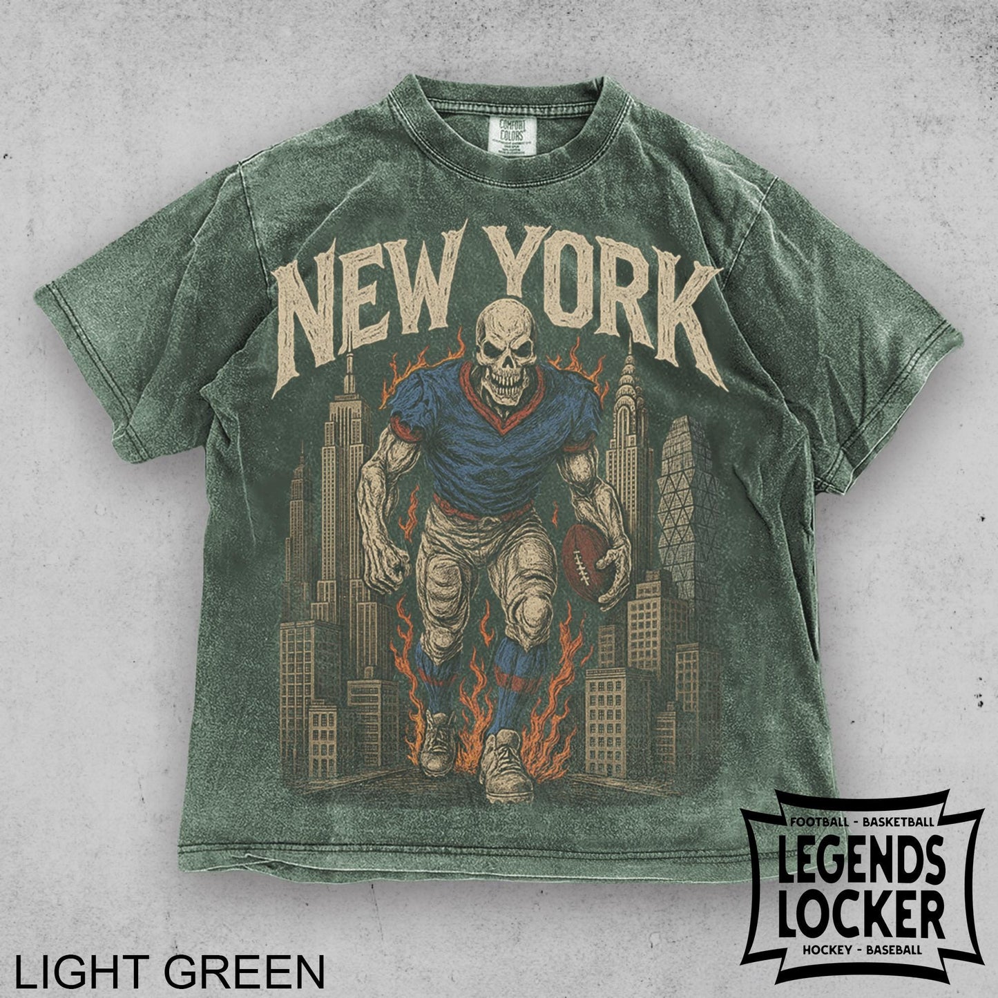 New York Giants Football T-Shirt, Vintage Football Graphic Tee, Old School Sunday Football Shirt, Giants Fan Apparel