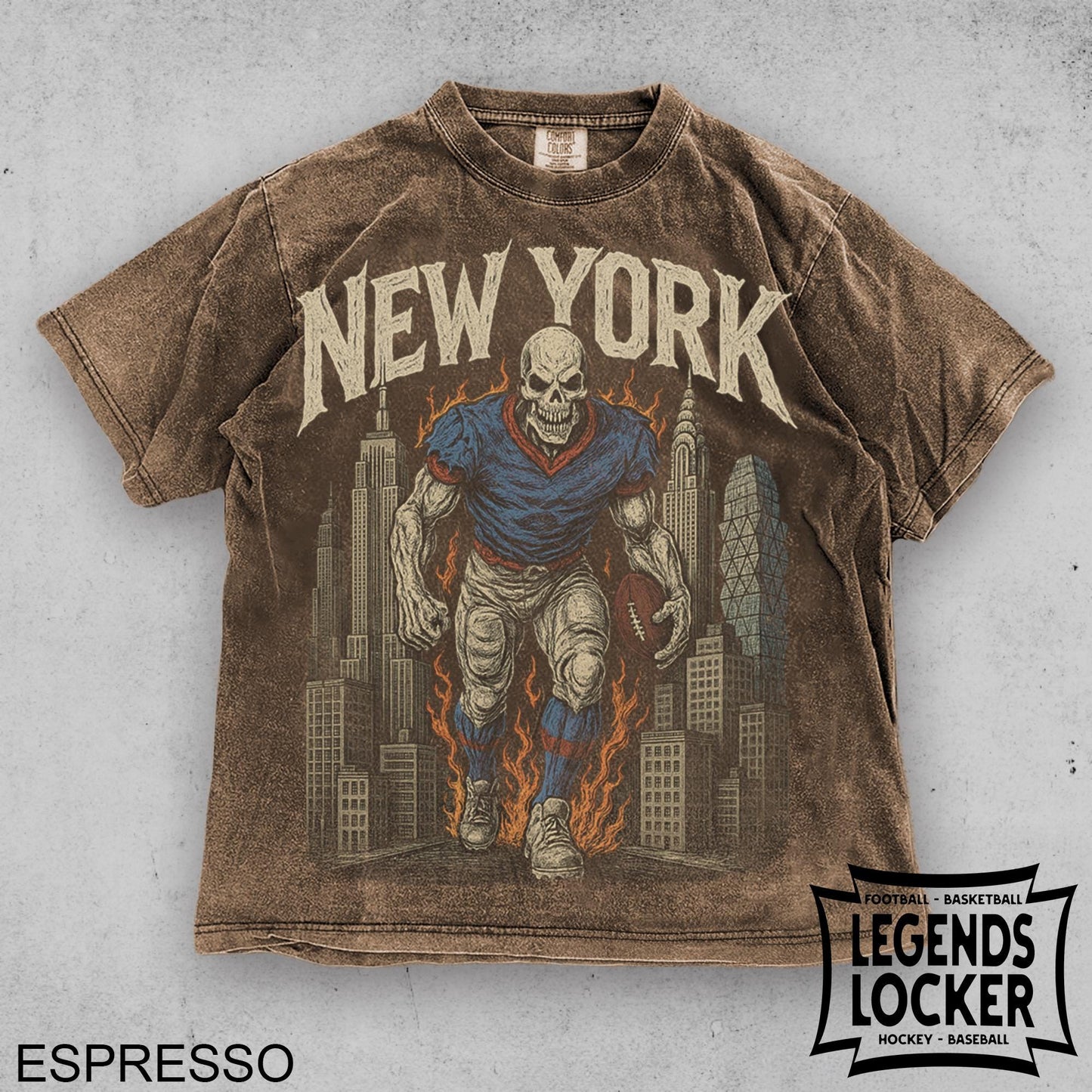 New York Giants Football T-Shirt, Vintage Football Graphic Tee, Old School Sunday Football Shirt, Giants Fan Apparel