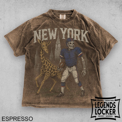 Retro New York Giants T-Shirt, Vintage Giants Football Tee, Old School Game Day Shirt, Football Fan Gift Apparel