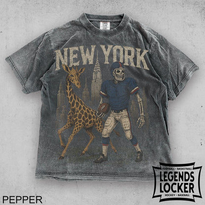 Retro New York Giants T-Shirt, Vintage Giants Football Tee, Old School Game Day Shirt, Football Fan Gift Apparel