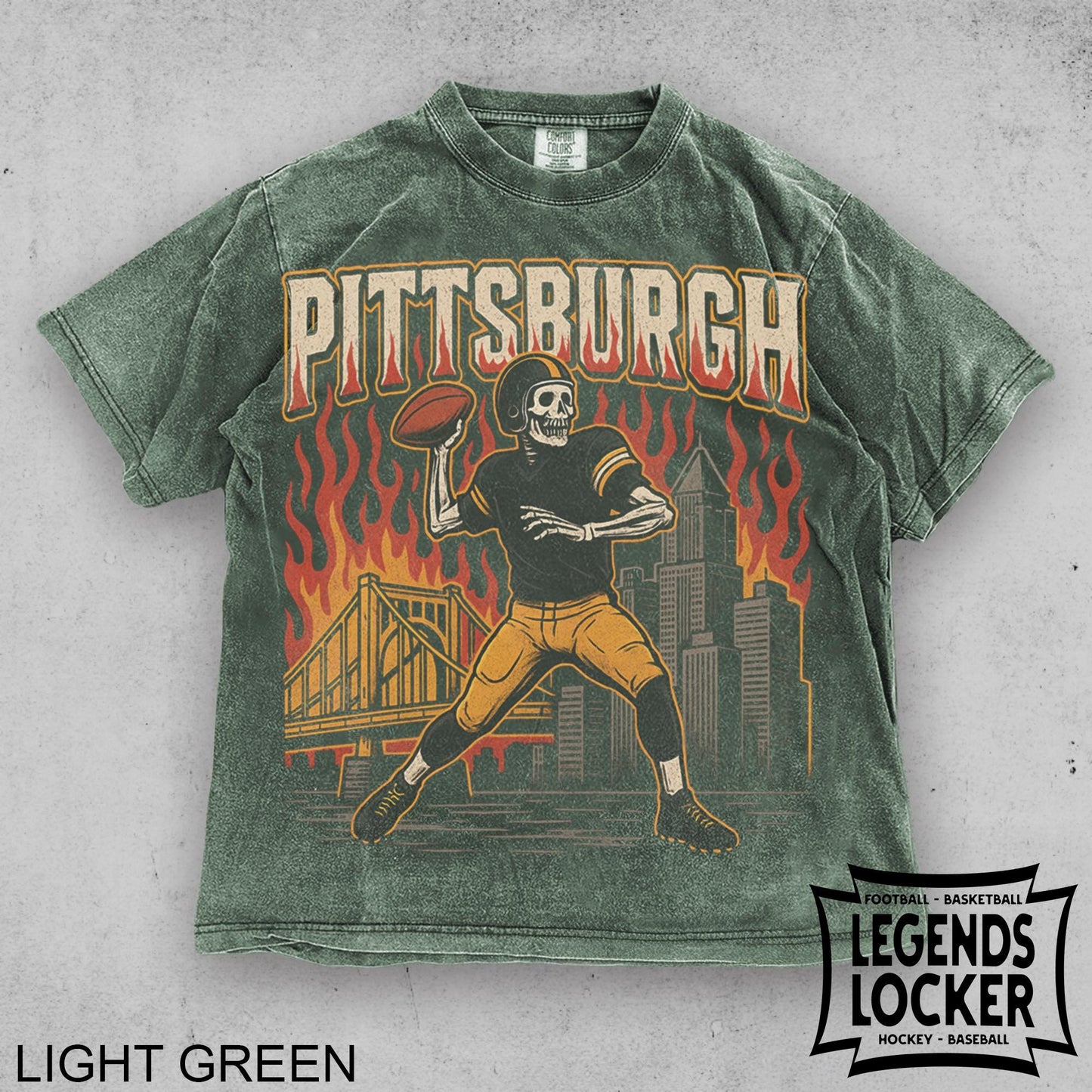 Retro Pittsburgh Football T-Shirt, Vintage Steel City Football Tee, Old School Game Day Shirt, Sunday Football Fan Gift Apparel