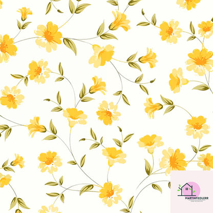 Vintage Floral Wrapping Paper: Recycled Fiber, Elegant Gift Wrap