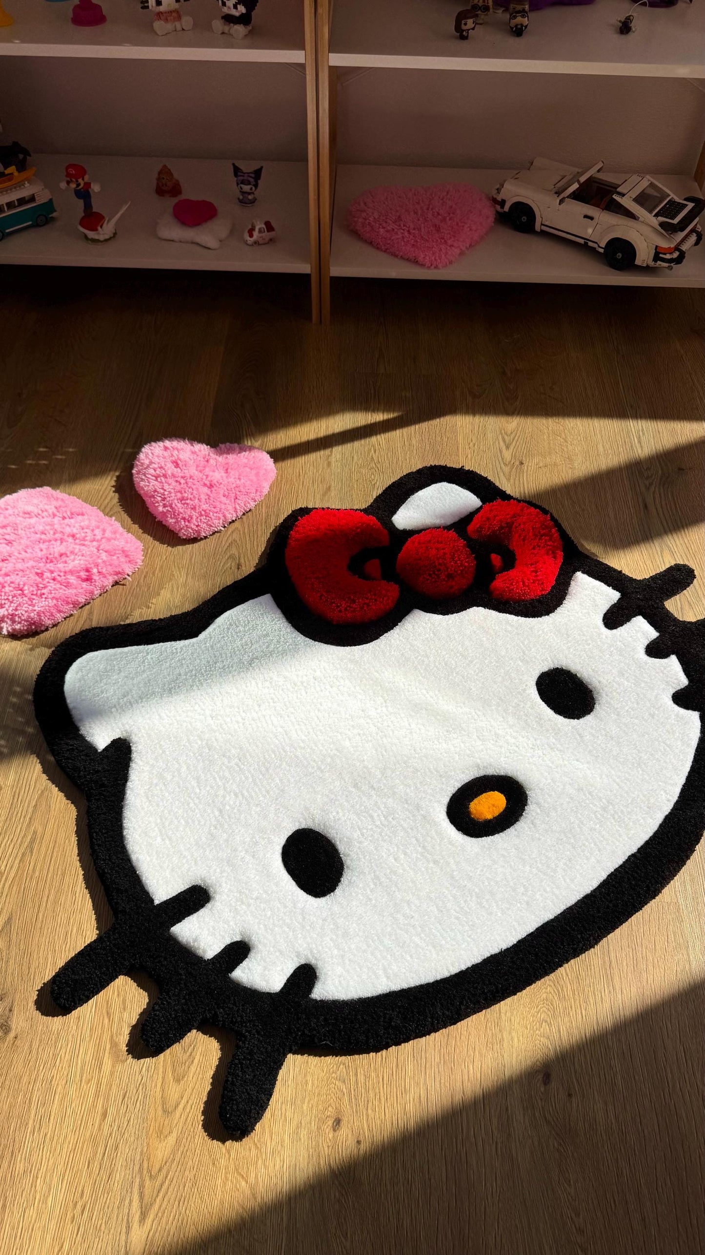 custom 3D Puffy tufting rug | fully handmade