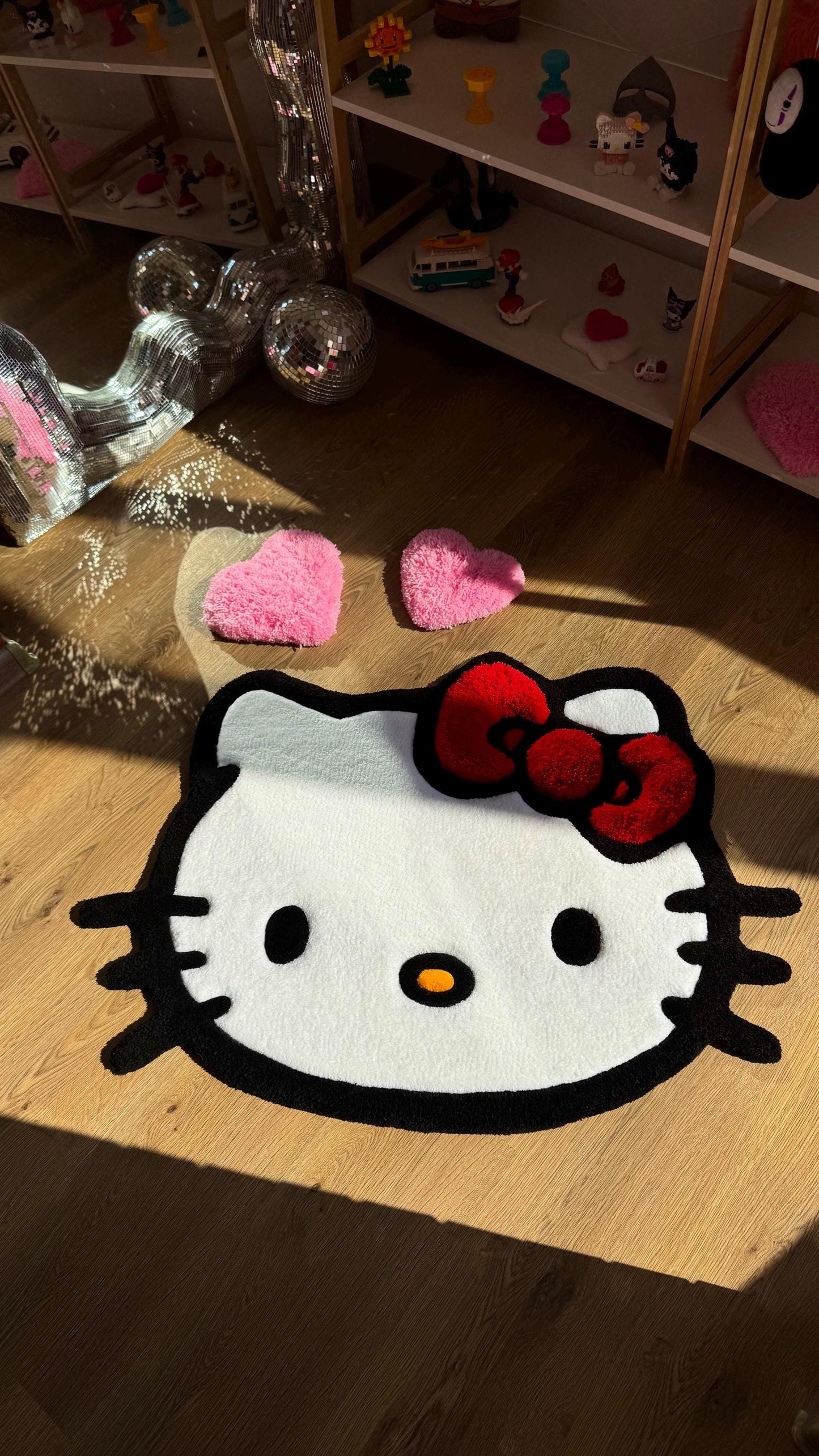 custom 3D Puffy tufting rug | fully handmade