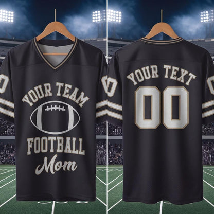 Personalized Football Mom Jersey, America Football Jersey, Football Season Shirt, Game Day Jersey, Football Jersey, Football Jersey for Moms