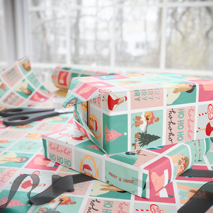Christmas Taylor Gift Wrapping Paper: Holiday Xmas Gift Wrap, Swift Shipping