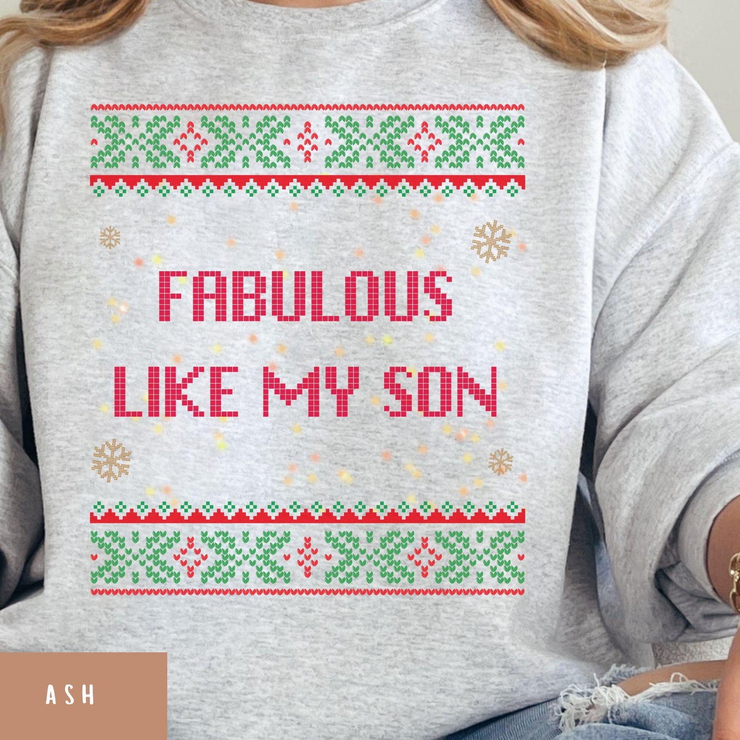 Dad Christmas Sweater Ugly Christmas Sweater Christmas Tree Shirt Secret Santa Gift Ideas Ugly Sweater Party Gift for Dad Merry and Bright