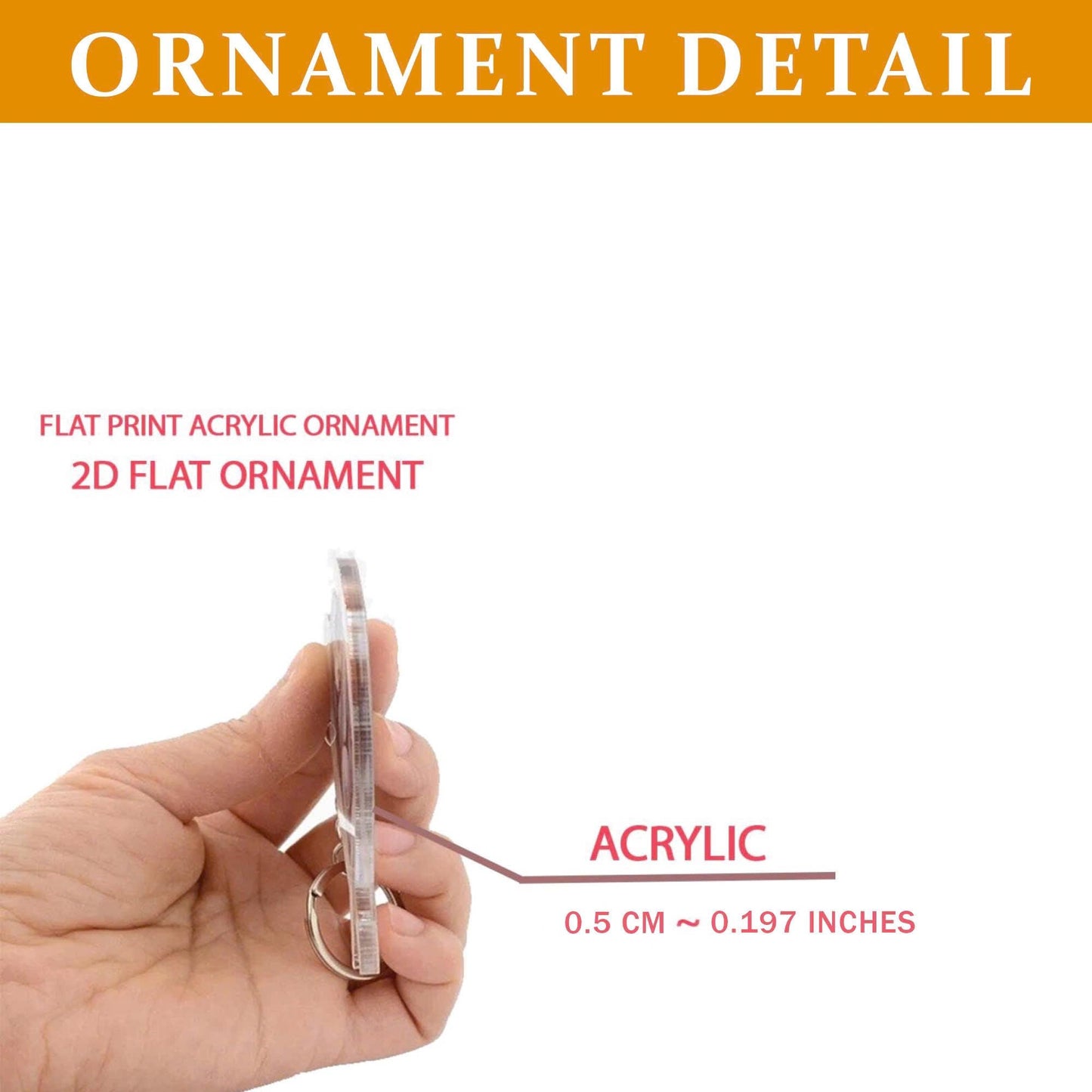 Personalized Sheep Farm Ornament 2025, Custom Barn Christmas Decoration – Farm Animal Lover Gift – Rustic Holiday Keepsake, 2D flat ornament