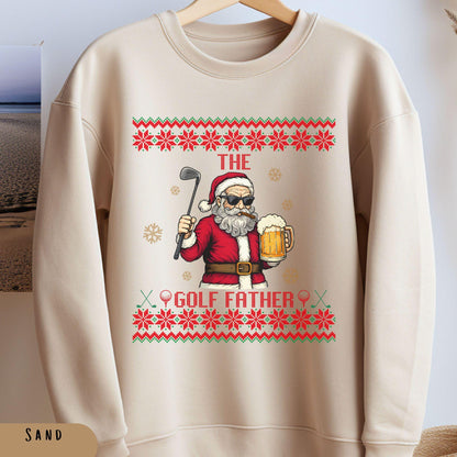 Best Golf Gifts for Men Santa Claus Golfing Gift for Golfer Dad Golf Ugly Secret Santa Gift Ideas Ugly Party