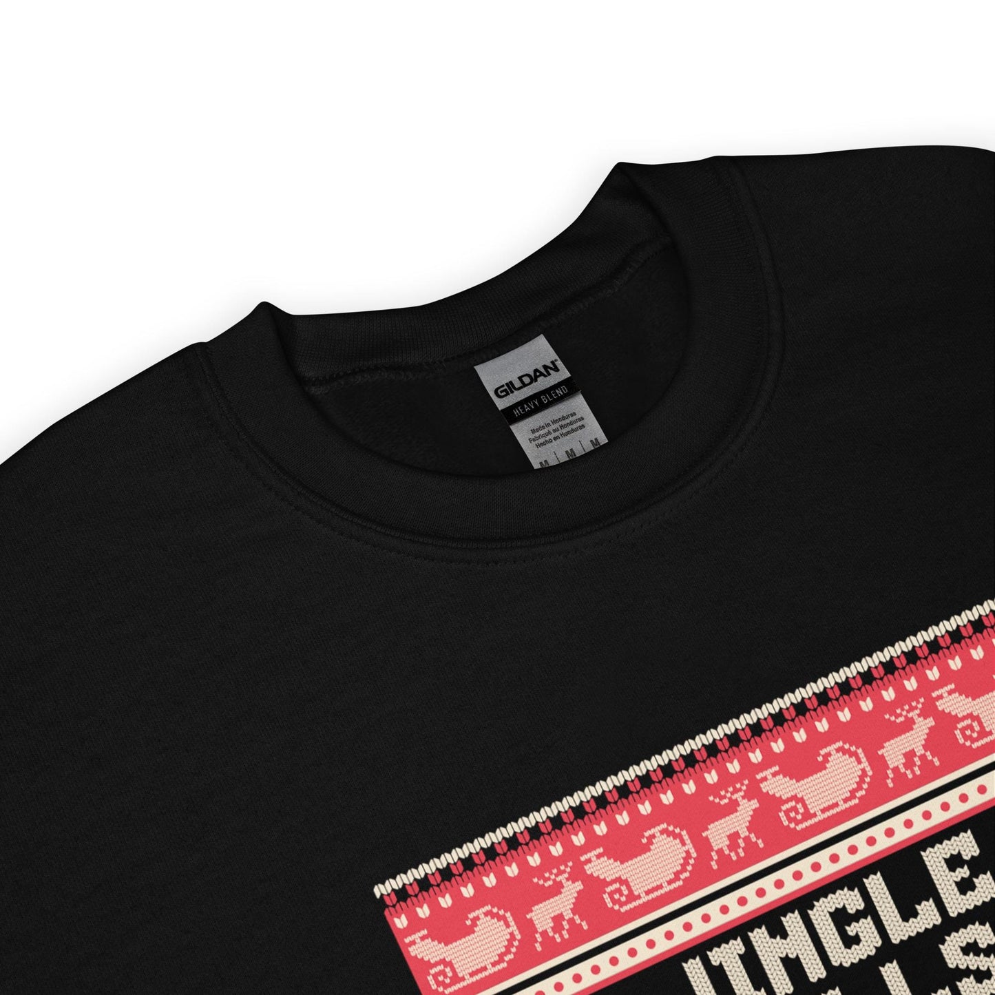 Funny Christmas Jumper | Jingle Bells Go to Hell | Ugly Xmas Knitwear | Secret Santa Gift | Alternative Holiday Outfit