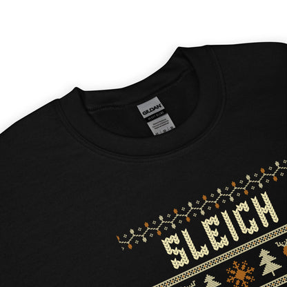 Sleigh All Night Funny Christmas Jumper | Ugly Xmas for Parties | Secret Santa Gift | Festive Knitwear for Men Women