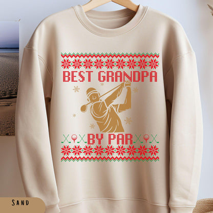 Best Grandpa by Par Golf Gifts for Men Gift for Golfer Dad Golf Ugly Secret Santa Gift Ideas Ugly Party Golf Lover Gift
