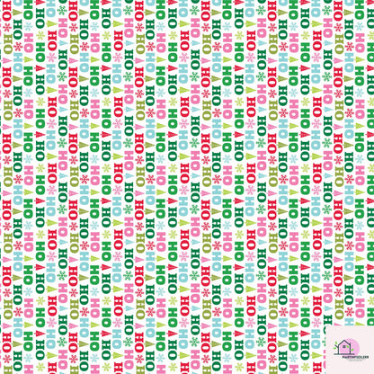 Playful Xmas Wrapping Paper, Colorful Christmas Gift Wrap Sheets, Cute Holiday Packaging, Fun Red Green Festive Gift Wrap for Xmas