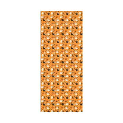 Gift Wrap Papers, Halloween Bat Ghost Pumpkin Skull Fun Wrapping Sheets, Party Supplies, Holiday Decor, Craft Paper, Gift Packaging,