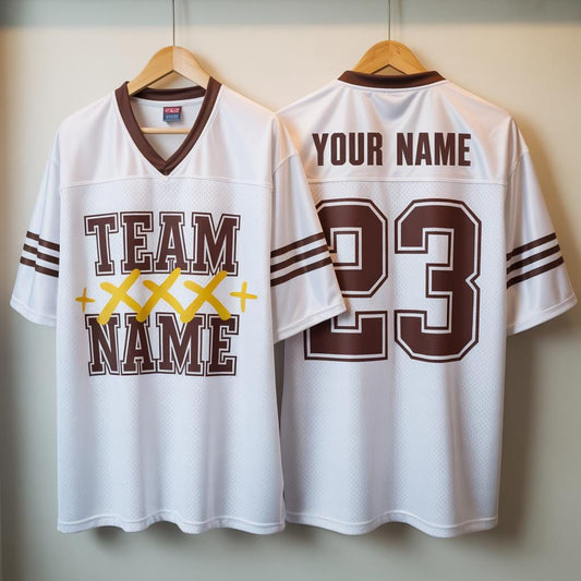 Personalized Football Jersey, American Football Jersey, Browns Football Jersey With Team Name Number, Personalized Concert & Game Day Outfit