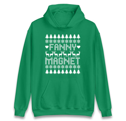 Fa**y magnet Christmas Jumper, Offensive Xmas Funny Christmas Jumper, Xmas Rude Adults Humorous Hoodie, Christmas T Shirt
