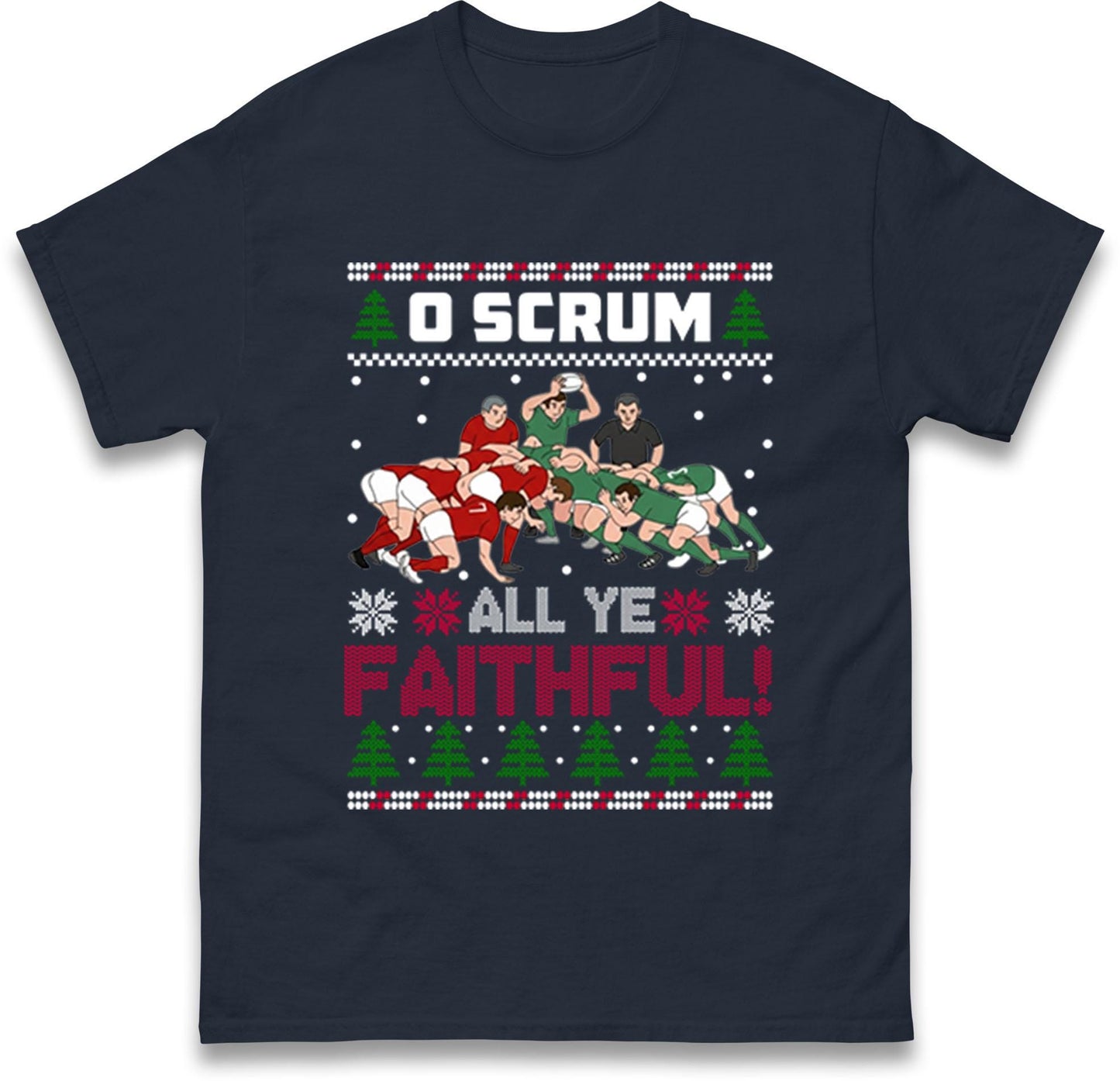 O Scrum All Ye Faithful Funny Rugby Christmas Jumper, Offensive Xmas Funny Christmas Jumper, Xmas Rude Adults Humorous Hoodie, Christmas Top