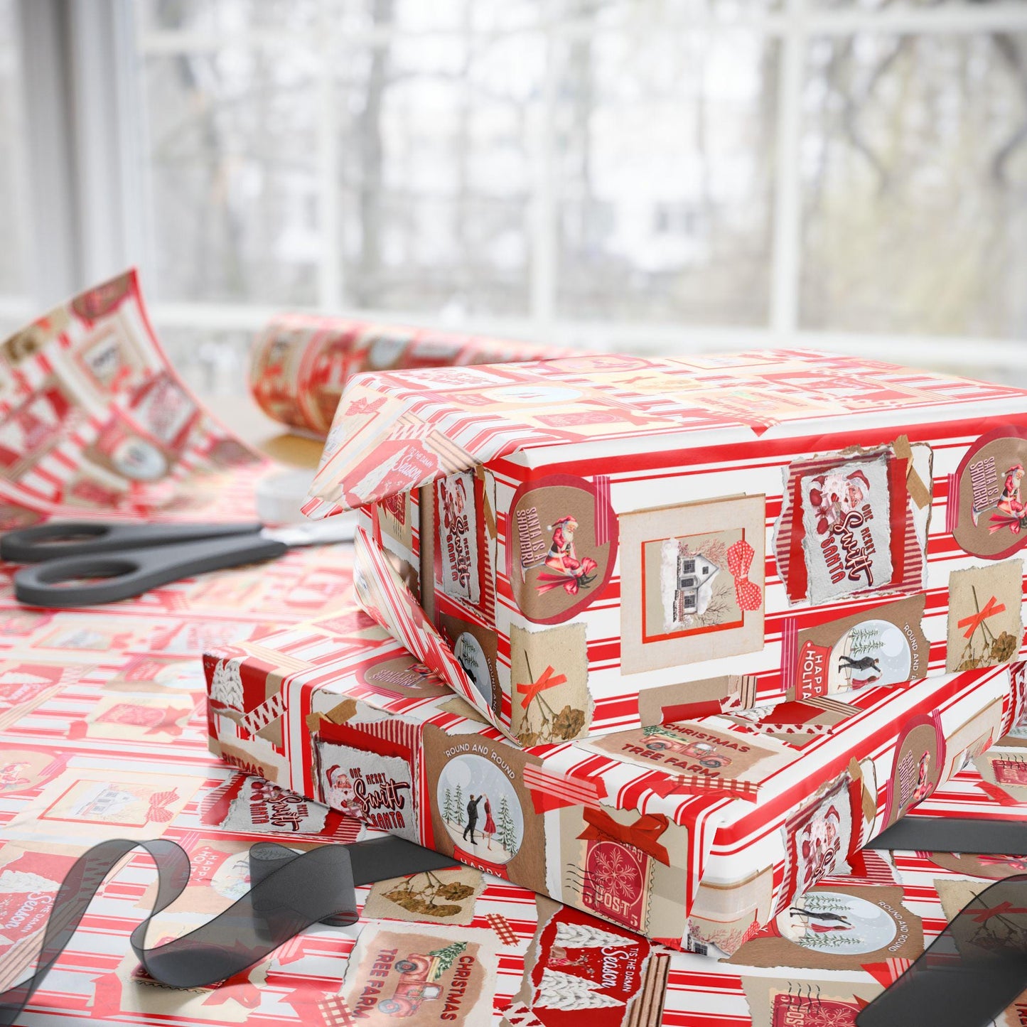 Taylor Inspired Christmas Gift Wrapping Papers - HoliTAY Gift Wrap - TAY Holiday Gift, Tswift Gift Idea, SWIFT SHIPPING