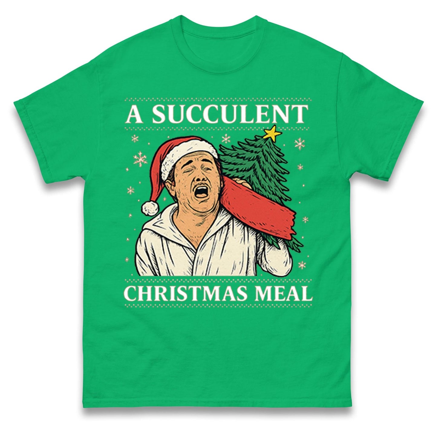 A Succulent Christmas Meal Funny Ugly Christmas Jumper, Xmas Funny , Democracy Menifest Xmas Hoodie