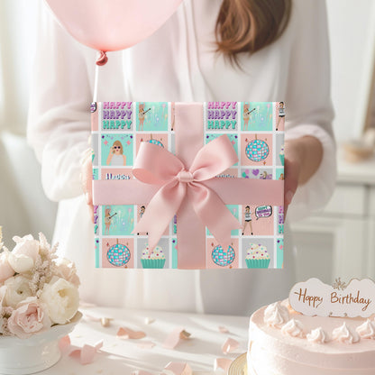Taylor Birthday Gift Wrap: Bday Gift Idea, Swift Shipping