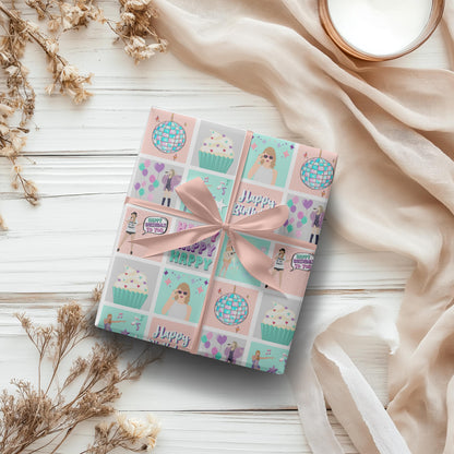 Taylor Birthday Gift Wrap: Bday Gift Idea, Swift Shipping