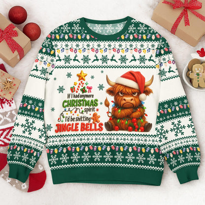 Ugly Christmas Sweater – Funny Grumpy Cats Designs, Sarcastic Grumpy Animals Holiday Sweatshirt for Men & Women, Christmas Party Outfit