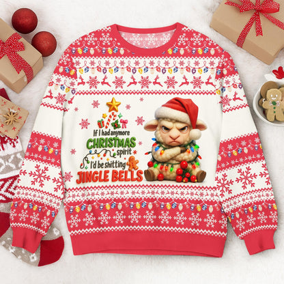 Ugly Christmas Sweater – Funny Grumpy Cats Designs, Sarcastic Grumpy Animals Holiday Sweatshirt for Men & Women, Christmas Party Outfit
