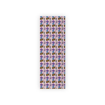 Kpop Huntrix Gift Wrap: Colorful Artsy Wrapping Paper Roll