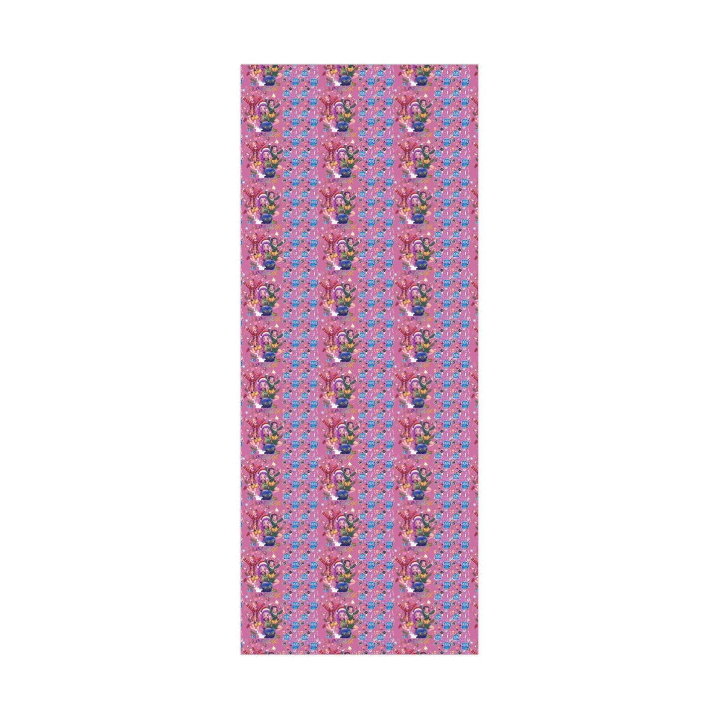 KPOP Demon Hunter Wrapping Paper, Holiday Gift Wrap for Huntrix Fans, Saja Boys Christmas Wrapping, DERPY TIGER Design, Wrapping Paper Rolls