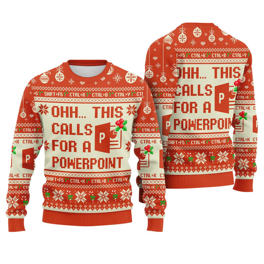 This Calls For A Spreadsheet Ugly Christmas Sweater, Excel Christmas Sweater, Tax Accountant Gift, Excel Group Matching Sweater Holiday Gift