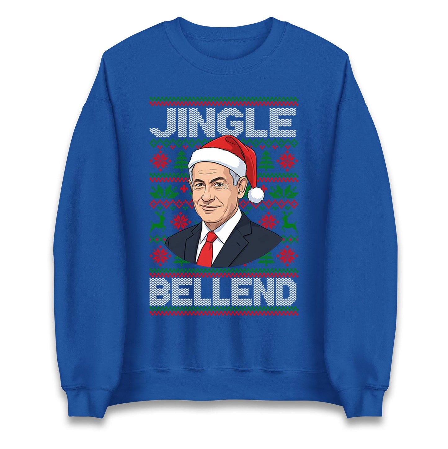 Netanyahu Christmas Jumper, Ugly rude Xmas Sweatshirt, Funny Christmas jumper, Xmas Rude Hoodie, Christmas Festive T Shirt