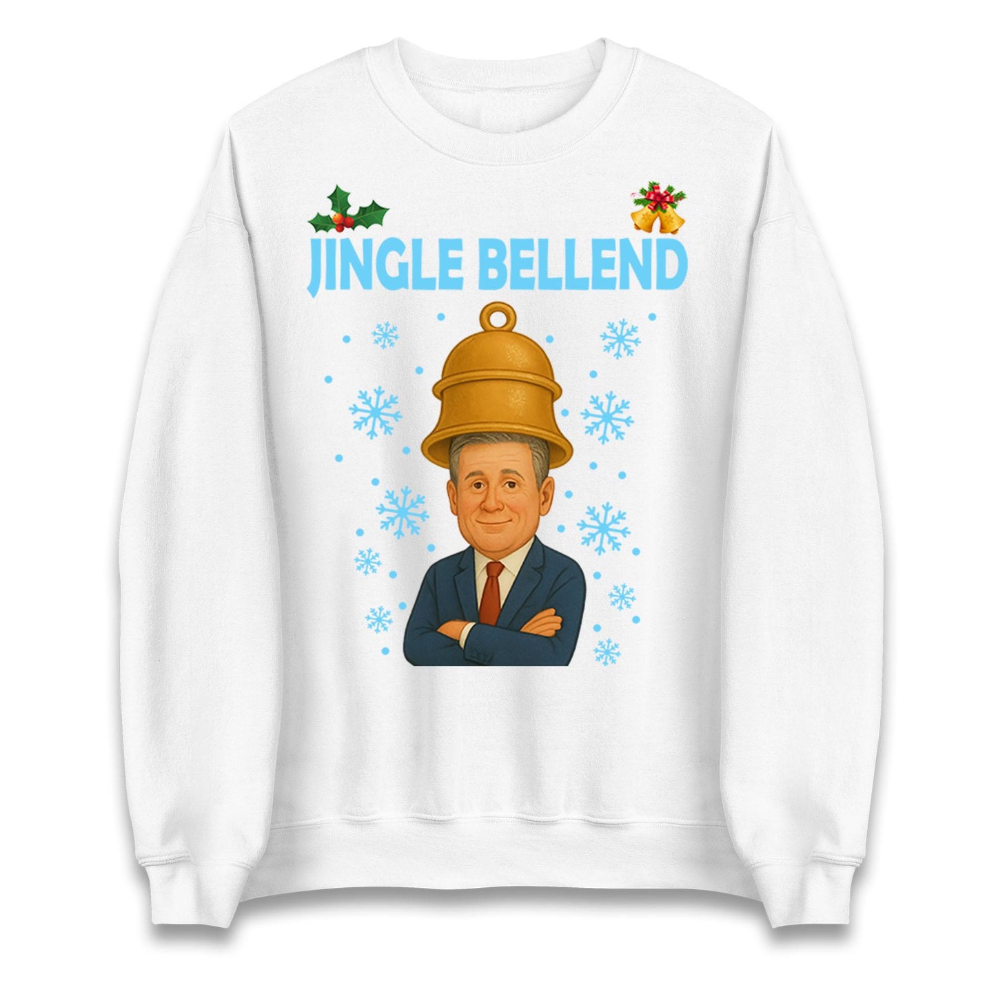 Keir Starmer Christmas Sweatshirt, Funny Jingle Bellend Jumper, Keir Xmas T shirt, Naughty Festive Gift, Offensive Holiday Hoodie top.