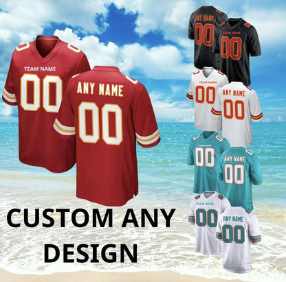All Stitched Jersey,Personalized Stitched Football Jersey,Custom Team Shirt,embroidered Football Jerseys, Stitched Jersey,Team Custom Jersey