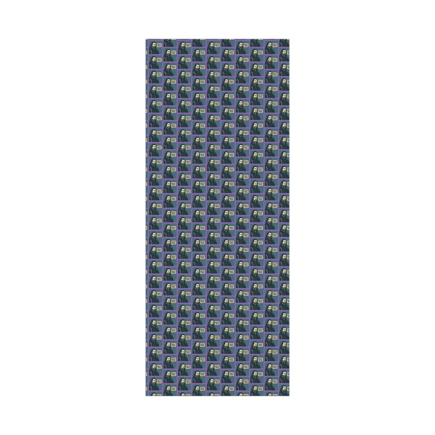 Creepy Paper Wrapping Paper, Nandor from What we do in the Shadows Show, Gift Wrap for Fans, Halloween Decor, Unique Gift Wrap Sheets