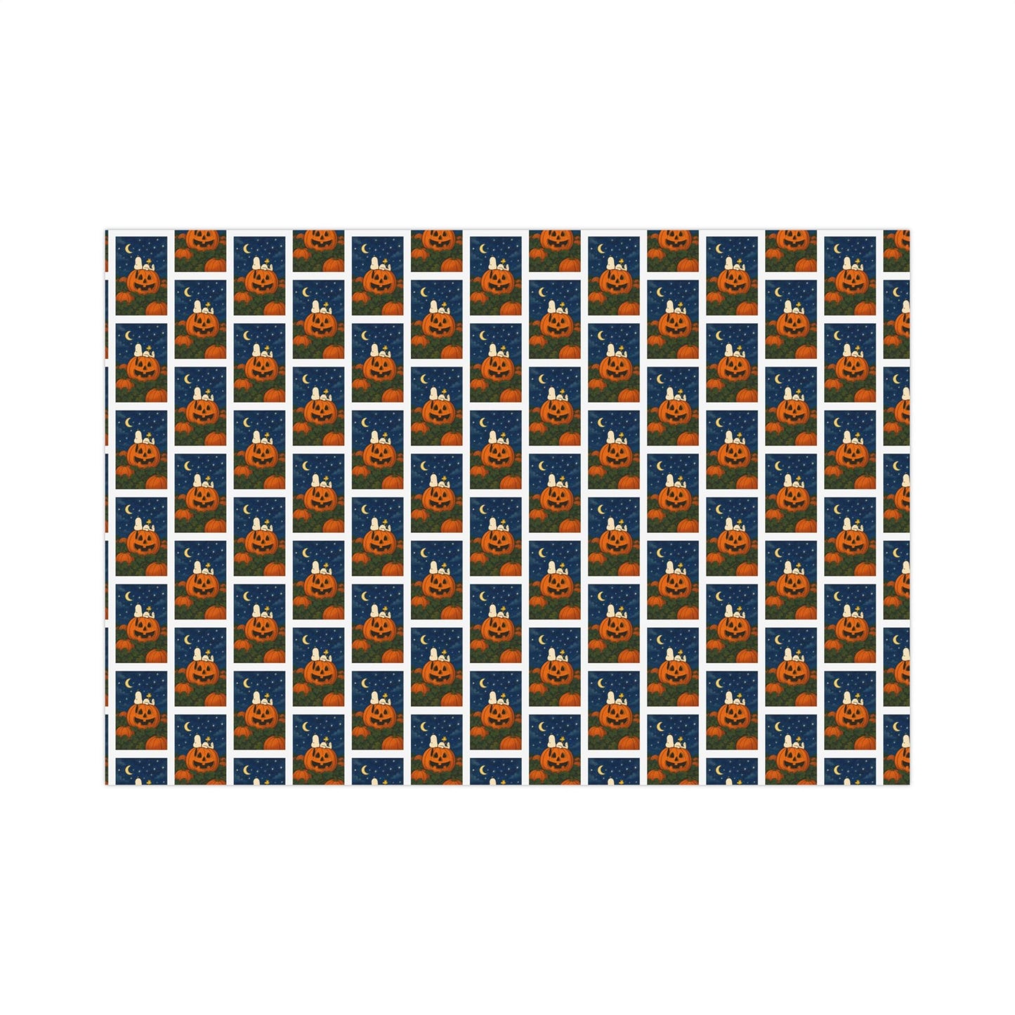 The Great Pumpkin Peanuts Snoopy Woodstock Wrapping Paper, Christmas Halloween Gift Wrap, Holiday Present, Funny Cute Gift Wrap Sheets Book