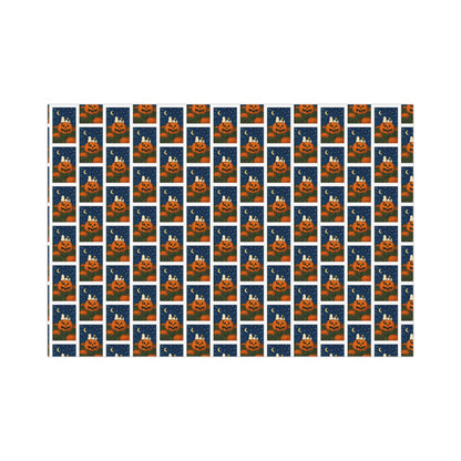The Great Pumpkin Peanuts Snoopy Woodstock Wrapping Paper, Christmas Halloween Gift Wrap, Holiday Present, Funny Cute Gift Wrap Sheets Book