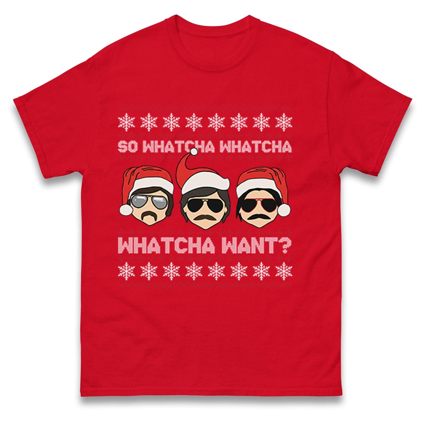 Funny Whatcha Want Christmas Jumper, Cool Retro Xmas Hoodie, Funky Holiday Party T Shirt, Humorous Festive Gift Sweatshirt