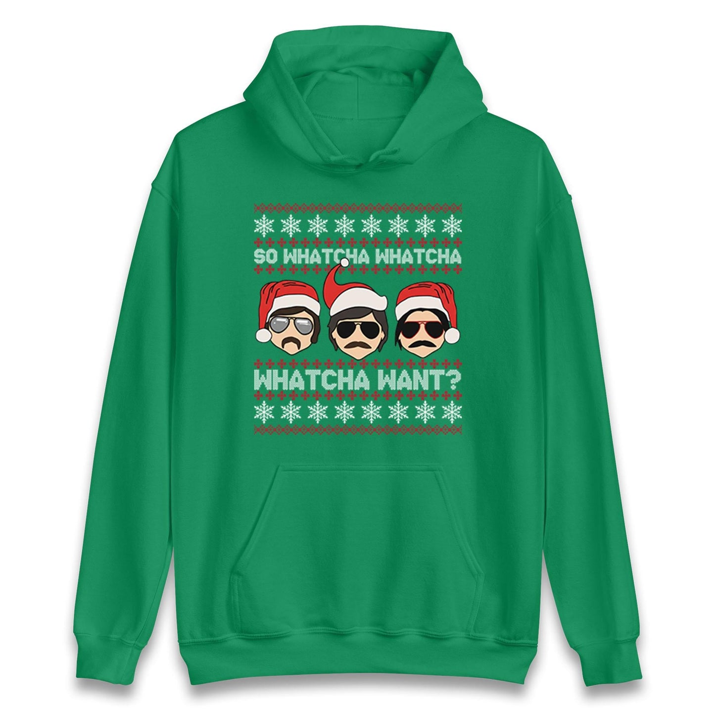 Funny Whatcha Want Christmas Jumper, Cool Retro Xmas Hoodie, Funky Holiday Party T Shirt, Humorous Festive Gift Sweatshirt