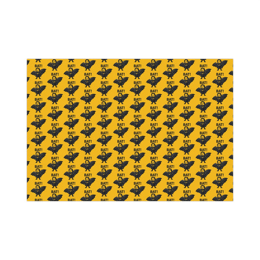Wrapping Paper, Lazlo What We Do In The Shadows Quote BAT! Gift Wrap Papers, Funny Gift Wrap, Halloween Wrapping Paper, Pop Culture Gift