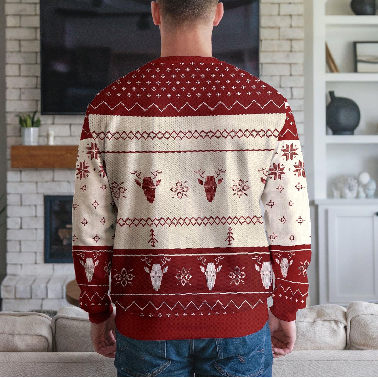 Funny Shitter’s Full Ugly Christmas Sweater, Holiday RV Movie Quote Ugly Xmas Sweatshirt for Men Women, Winter Party Gift Top