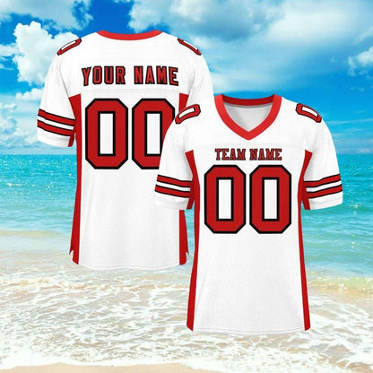 All Stitched Jersey, Custom Football Jersey, Stitched Name Number, embroidered jersey, Personalize Fans jersey, Stitched Jersey,Gift for Men
