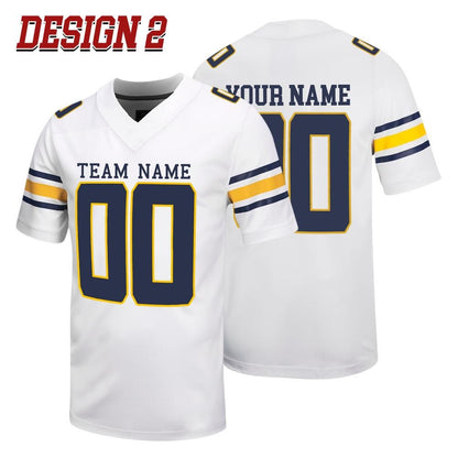 Custom College Football Team Jersey, Custom California College Football Team Jersey, AnyTeam Name Number Jersey, University Jersey 30825HC54