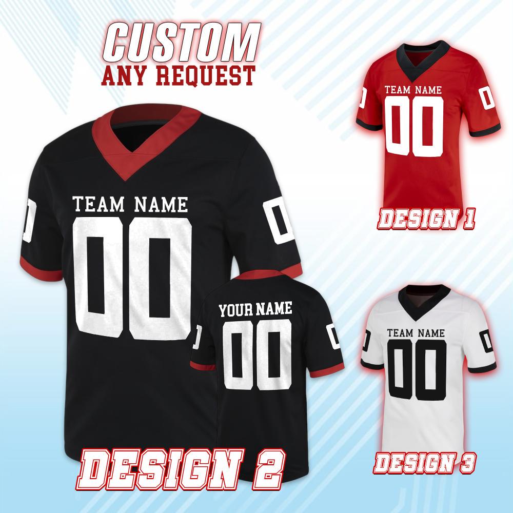 Custom College Football Team Jersey, Custom Cincinnati College Football Team Jersey, AnyTeam Name Number Jersey, University Jersey 30825HC55