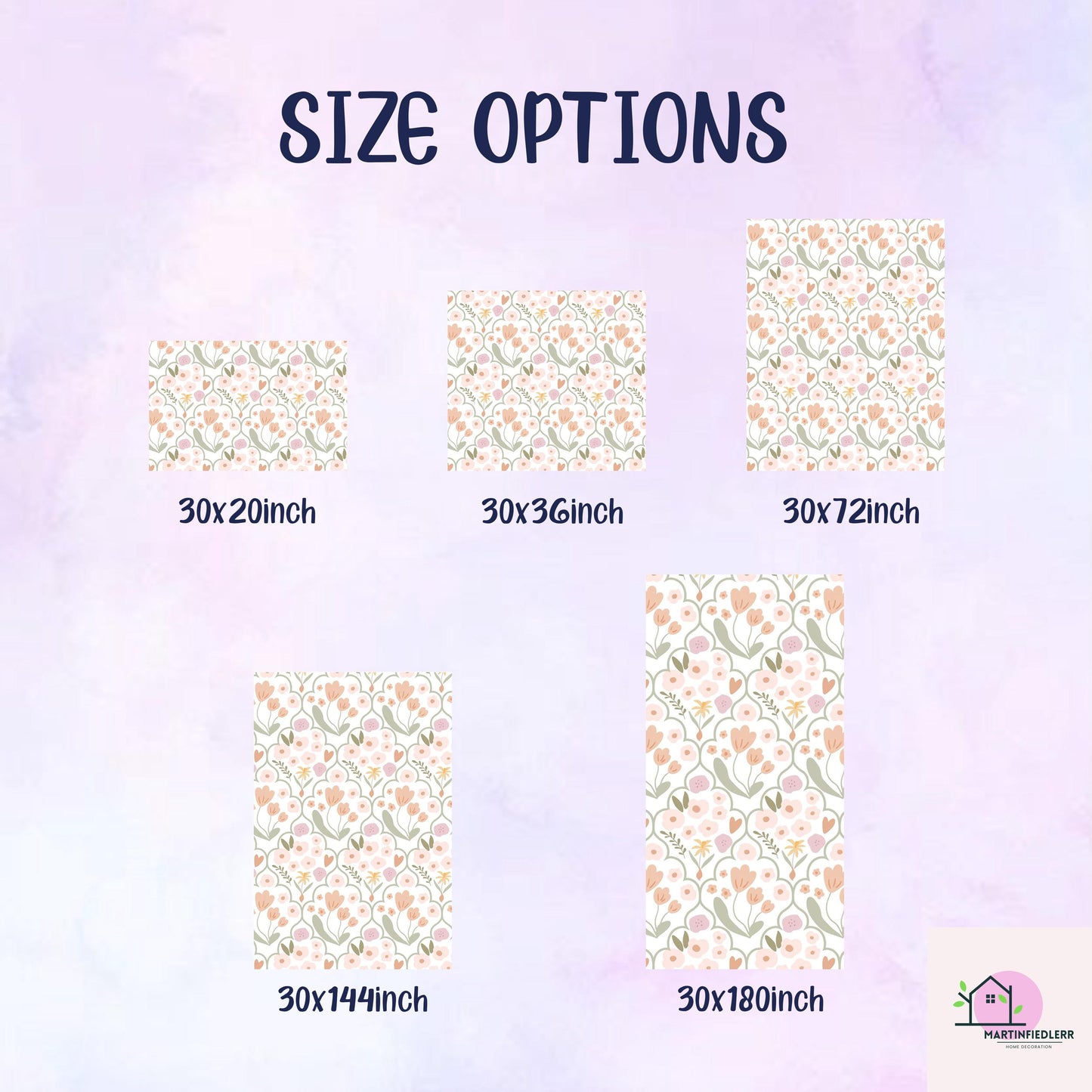 Blush Floral Wrapping Paper: Minimal Pastel Style, Plant-Based