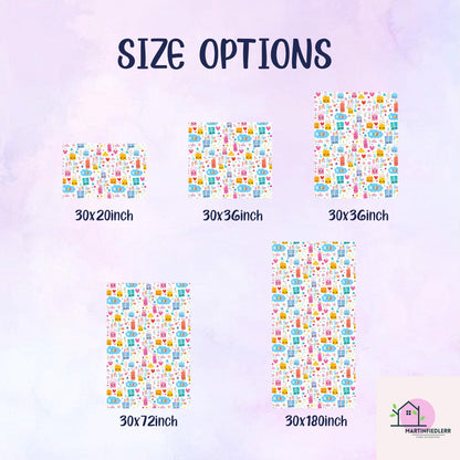 Recycled Cartoon Present Gift Wrapping Paper: Kids Birthday Party