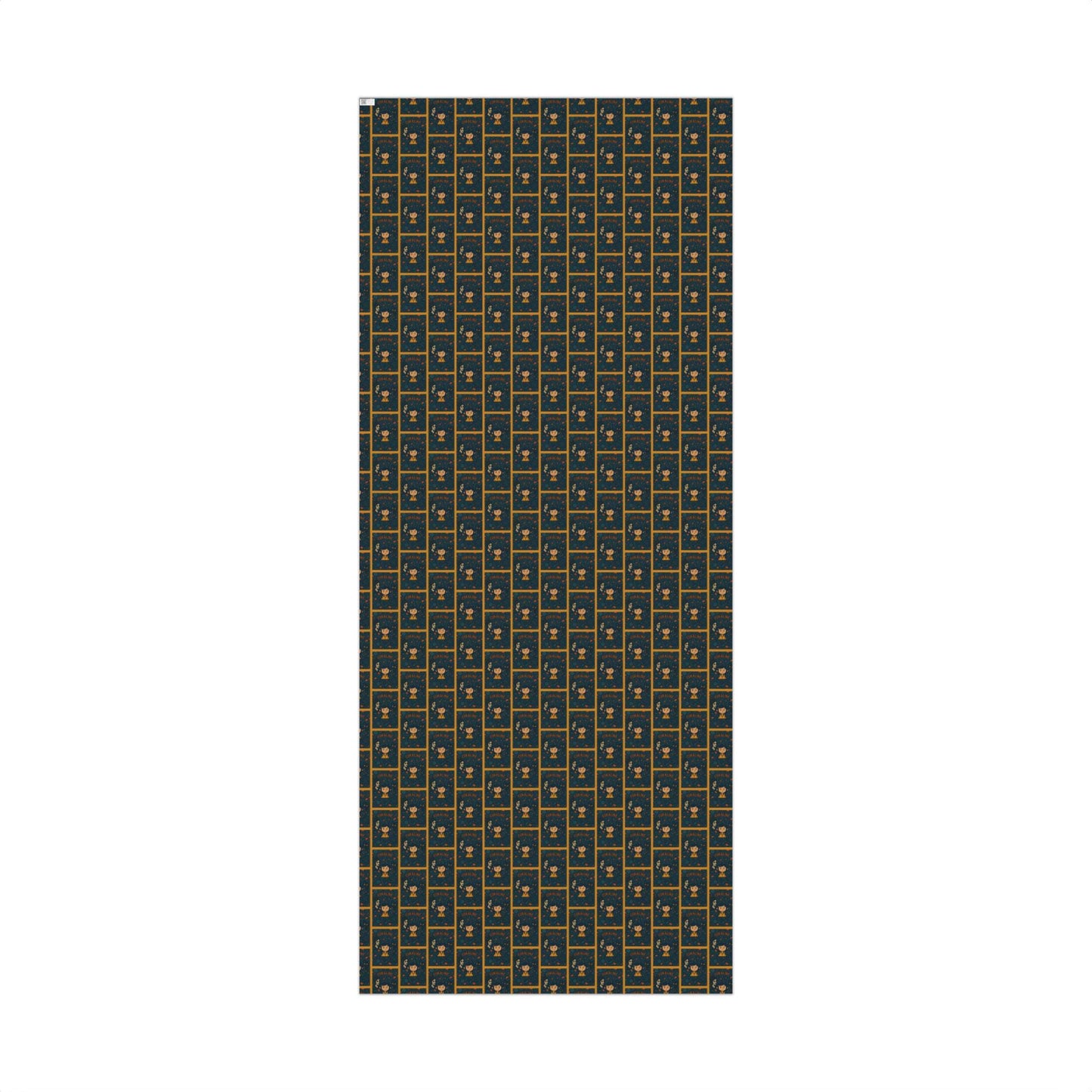 Wrapping Paper, Coraline Movie Wuss Puss Cat and Other Mother Gift Wrap with Buttons