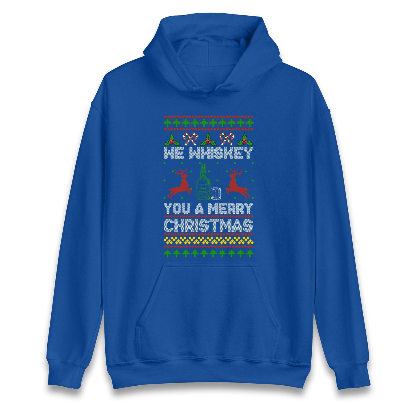 Funny Ugly Christmas Jumper We Whiskey You A Merry Christmas, Funny Xmas Santa Hoodie, Adventure Christmas T Shirt, Festive Gift Top