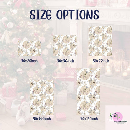 Boho Butterfly Wrapping Paper: Beige Wildflower Gift Wrap