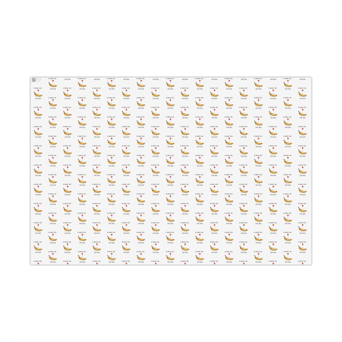 In Banana Years You're Bread Birthday Wrapping Paper, Fun Gift Wrap, Wrapping Sheets, Celebration Paper, Gift Packaging paper work office