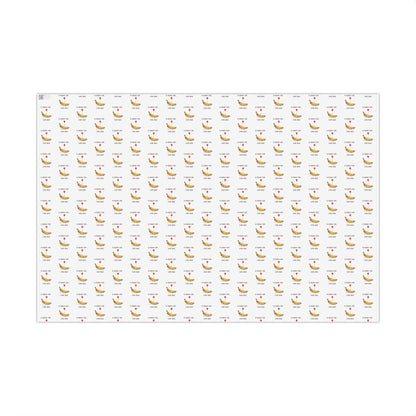 In Banana Years You're Bread Birthday Wrapping Paper, Fun Gift Wrap, Wrapping Sheets, Celebration Paper, Gift Packaging paper work office
